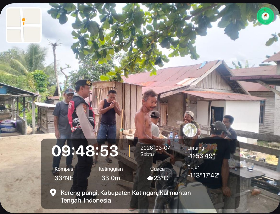 Personel Samapta Laksanakan Patroli Siang, Antisipasi Gangguan Kamtibmas.