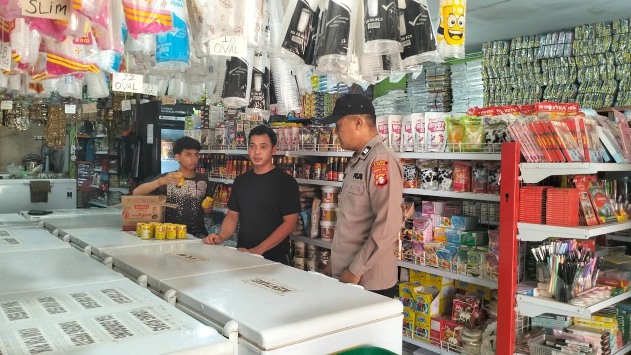 Polsek Katingan Tengah Sambang Kamtibmas