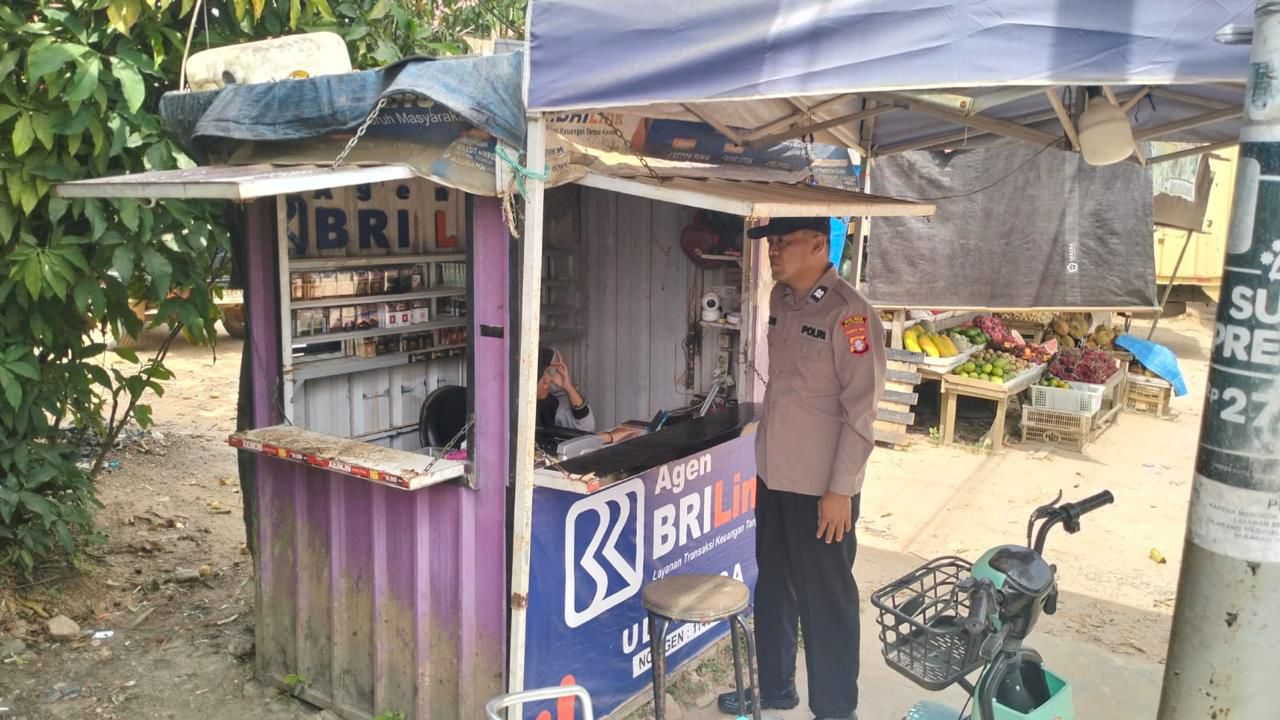 Perkuat Kamtibmas, Polsek Katingan Tengah Sambangi Warga