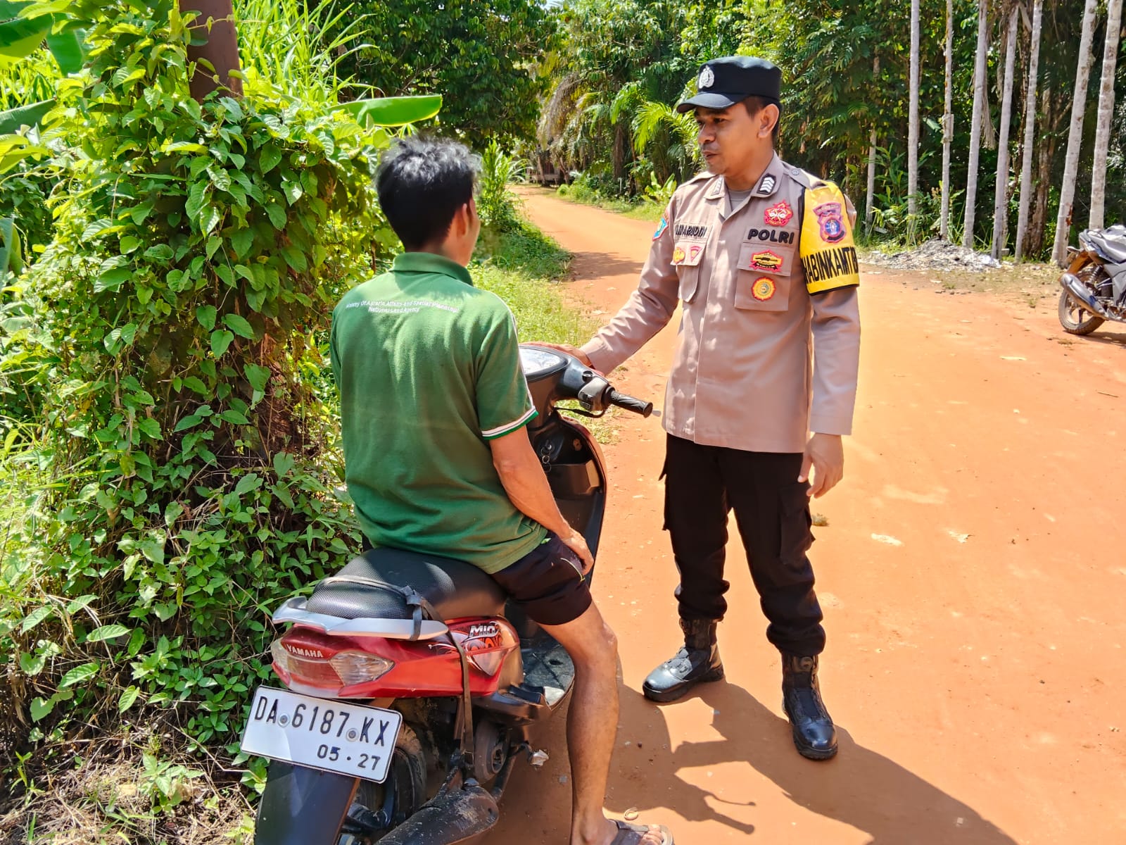 Laks sosialisasi Cooling System ke Masyarakat Polsek Marikit gencar laks giat tersebut di wilayah Kec. Marikit Kab. Katingan.