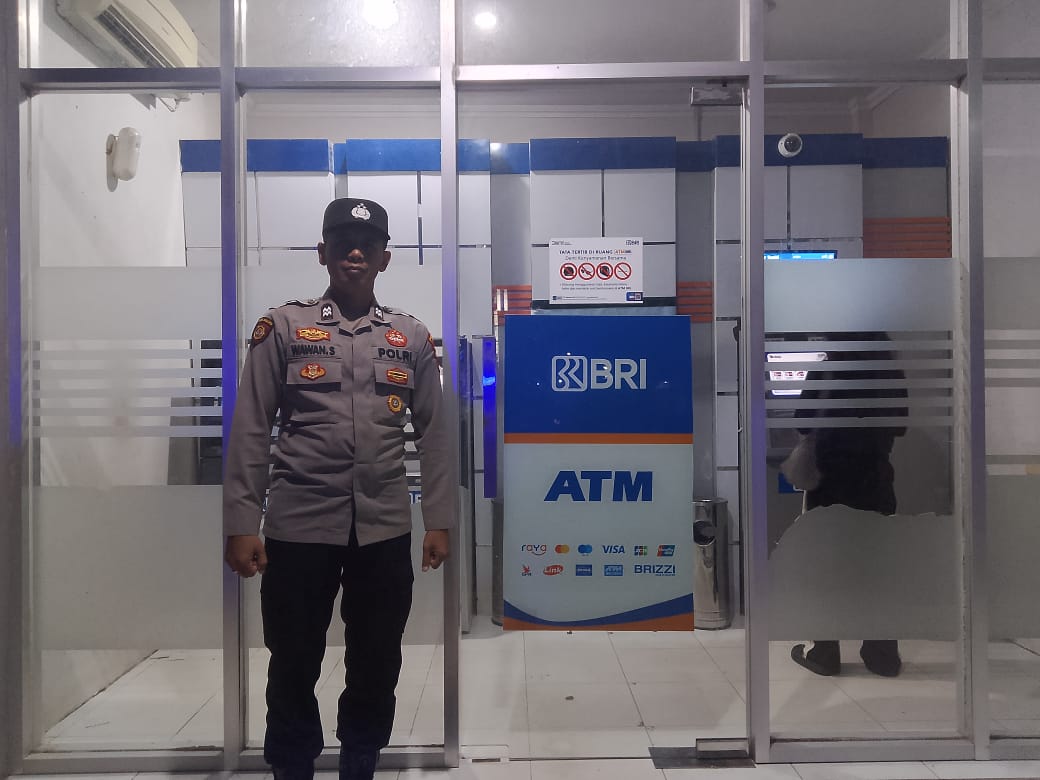 Polsek Bulik Patroli Obyek Vital dan Bank wilkum Polsek Bulik