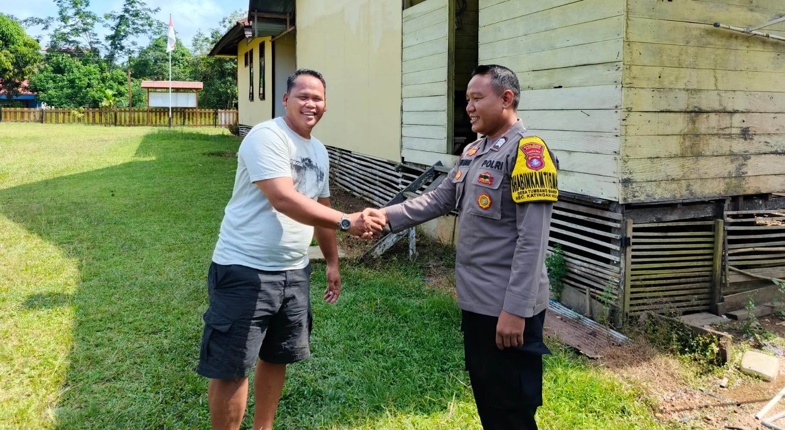 ‎BHABINKAMTIBMAS POLSEK KATINGAN HULU SAMBANGI WARGA.