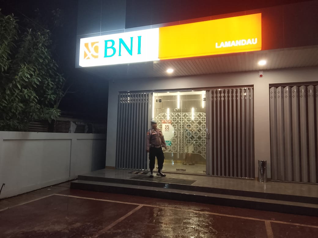 Polsek Bulik Patroli Obyek Vital dan Bank wilkum Polsek Bulik