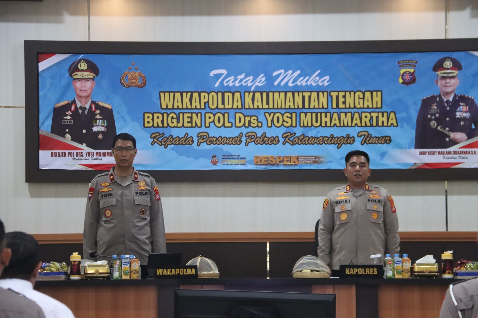 Beri Arahan dan Cek Kesiapan Penanganan Karhutla Polres Kotim, Ini Penekanan Wakapolda Kalteng