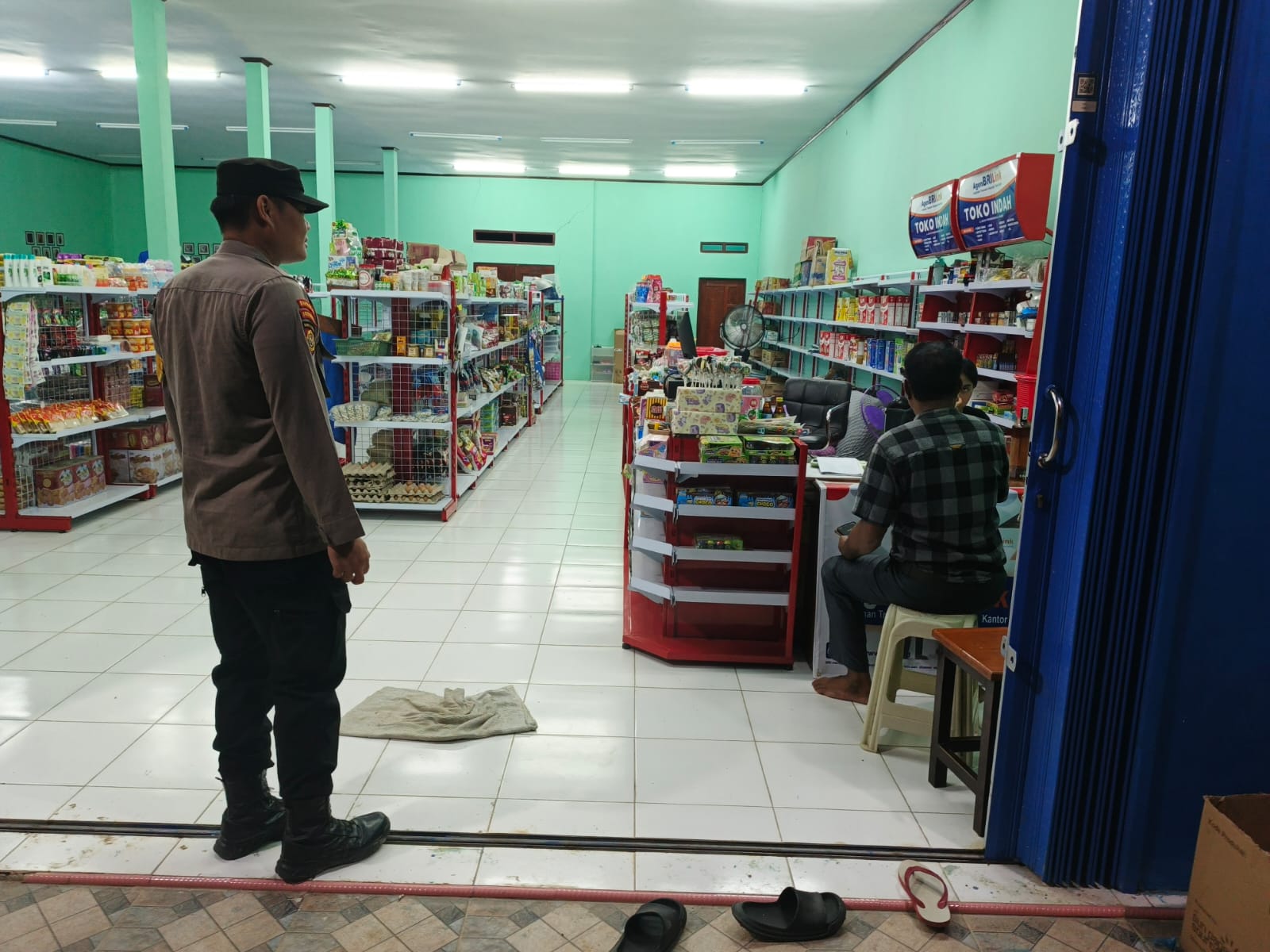 Piket Polsek Lamandau Melaksanakan Patroli