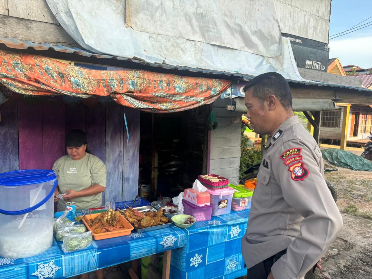 Patroli Siang Polsek Marikit: Komitmen Nyata Polri Hadir di Tengah Aktivitas Masyarakat