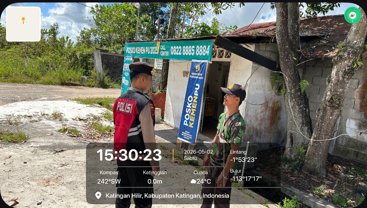 Personel Samapta Laksanakan Patroli Siang, Antisipasi Gangguan Kamtibmas.