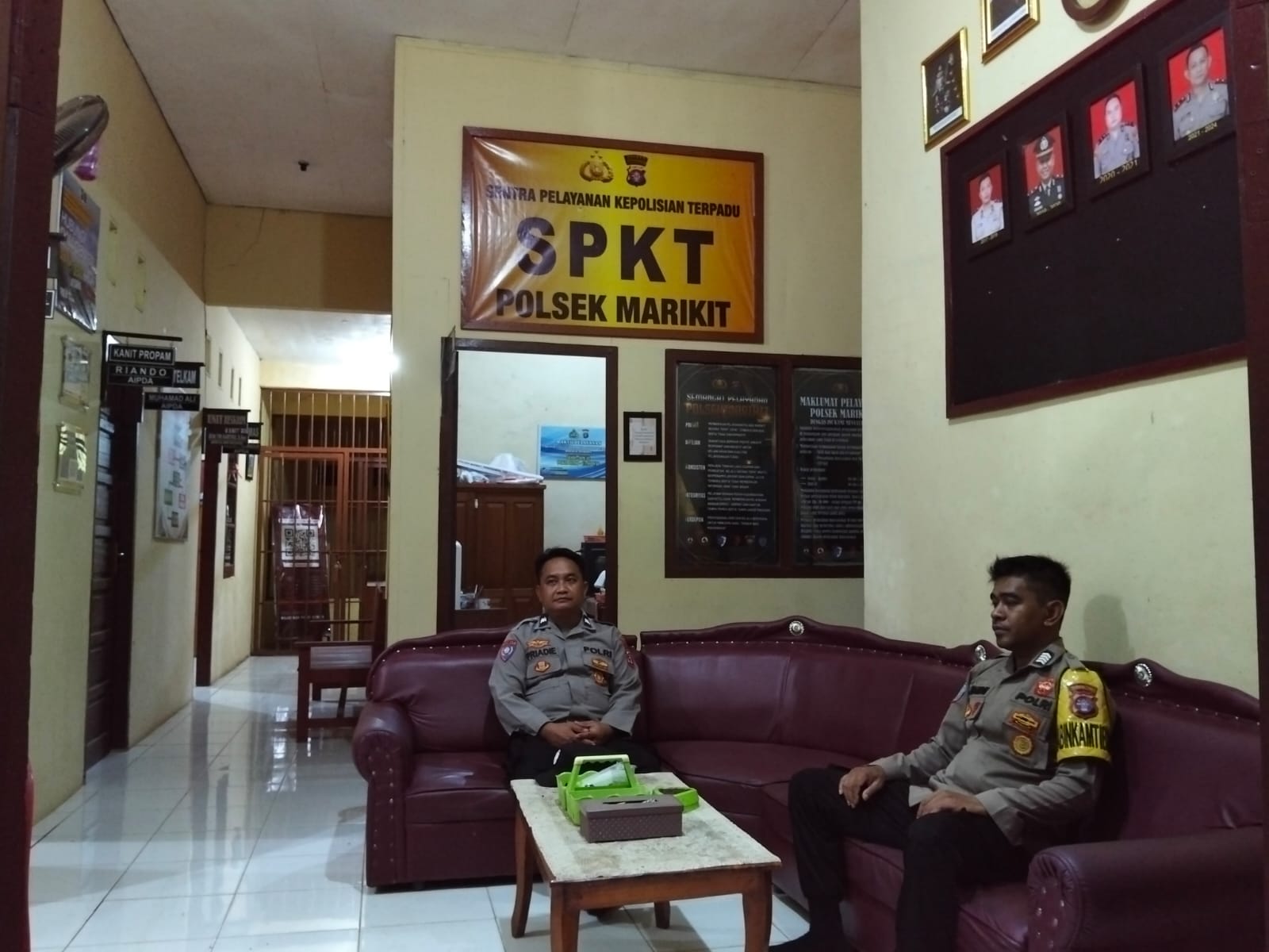 Optimalisasi Piket Malam Polsek Marikit Jaga Kesiapsiagaan dan Profesionalisme
