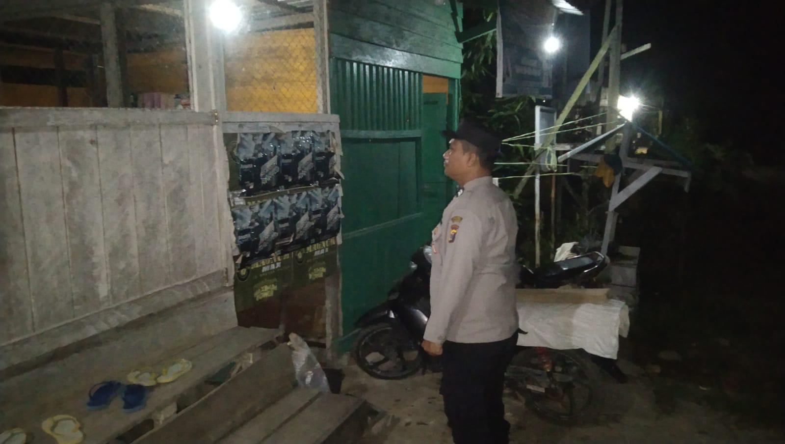 POLSEK DELANG LAKSANAKAN PATROLI SAMBANG DAN SILATURAHMI KAMTIBMAS