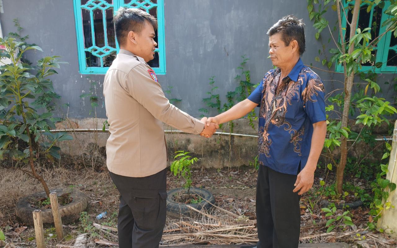 Polsek Katingan Tengah Sambang Kamtibmas