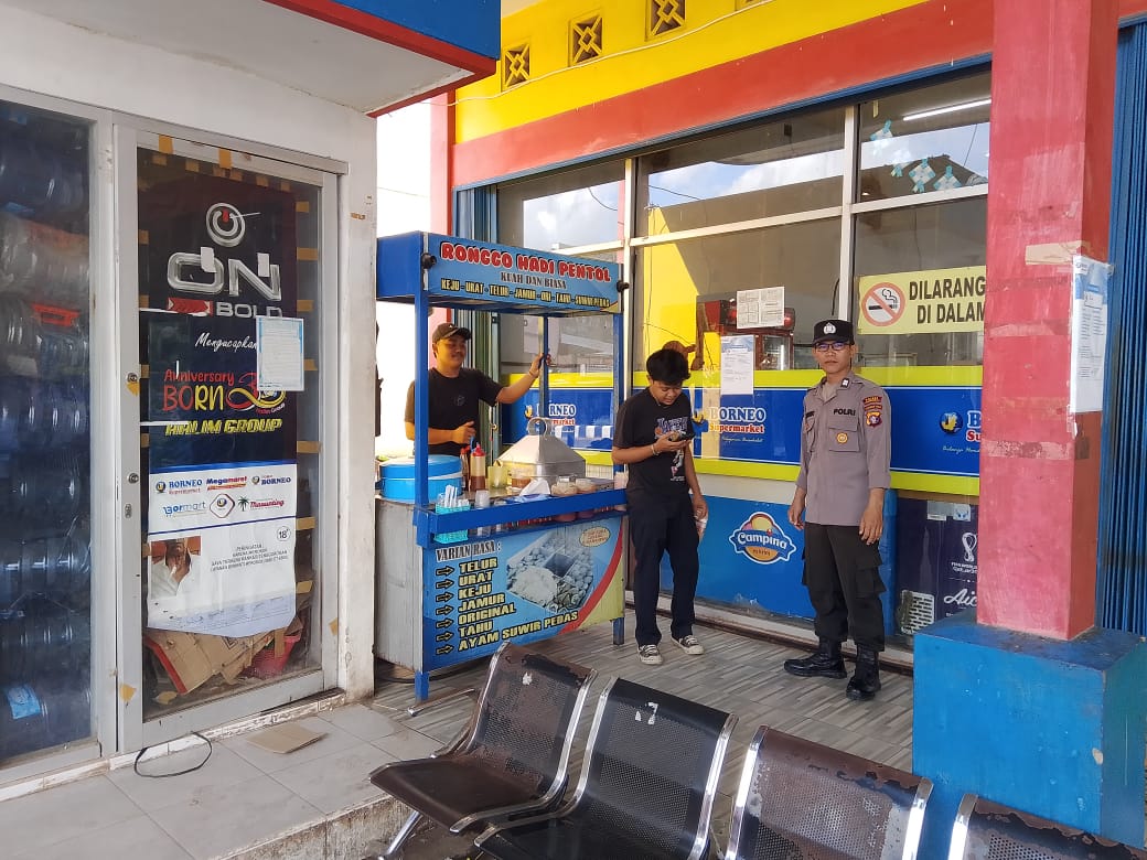 Polsek Bulik tingkatkan patroli pertokoan, jaga keamanan dan kenyamanan masyarakat