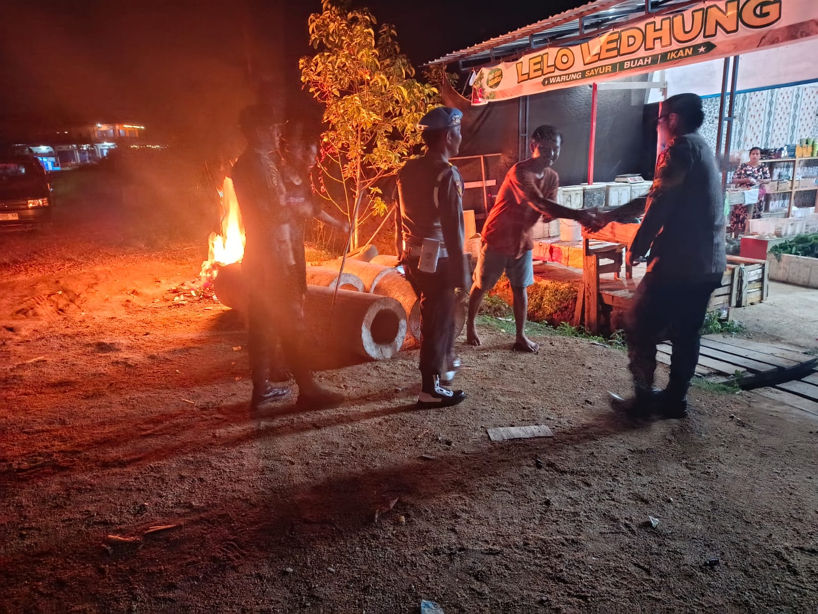 Polsek Lamandau Hadir di Tengah Masyarakat, Perkuat Sinergi Jaga Kamtibmas