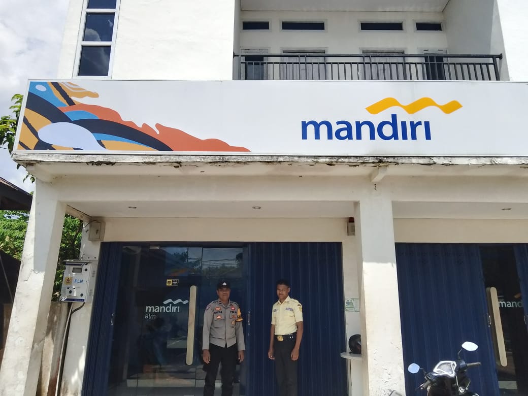 Perkuat Pengawasan Objek Vital, Polsek Bulik Monitoring ATM dan Perbankan