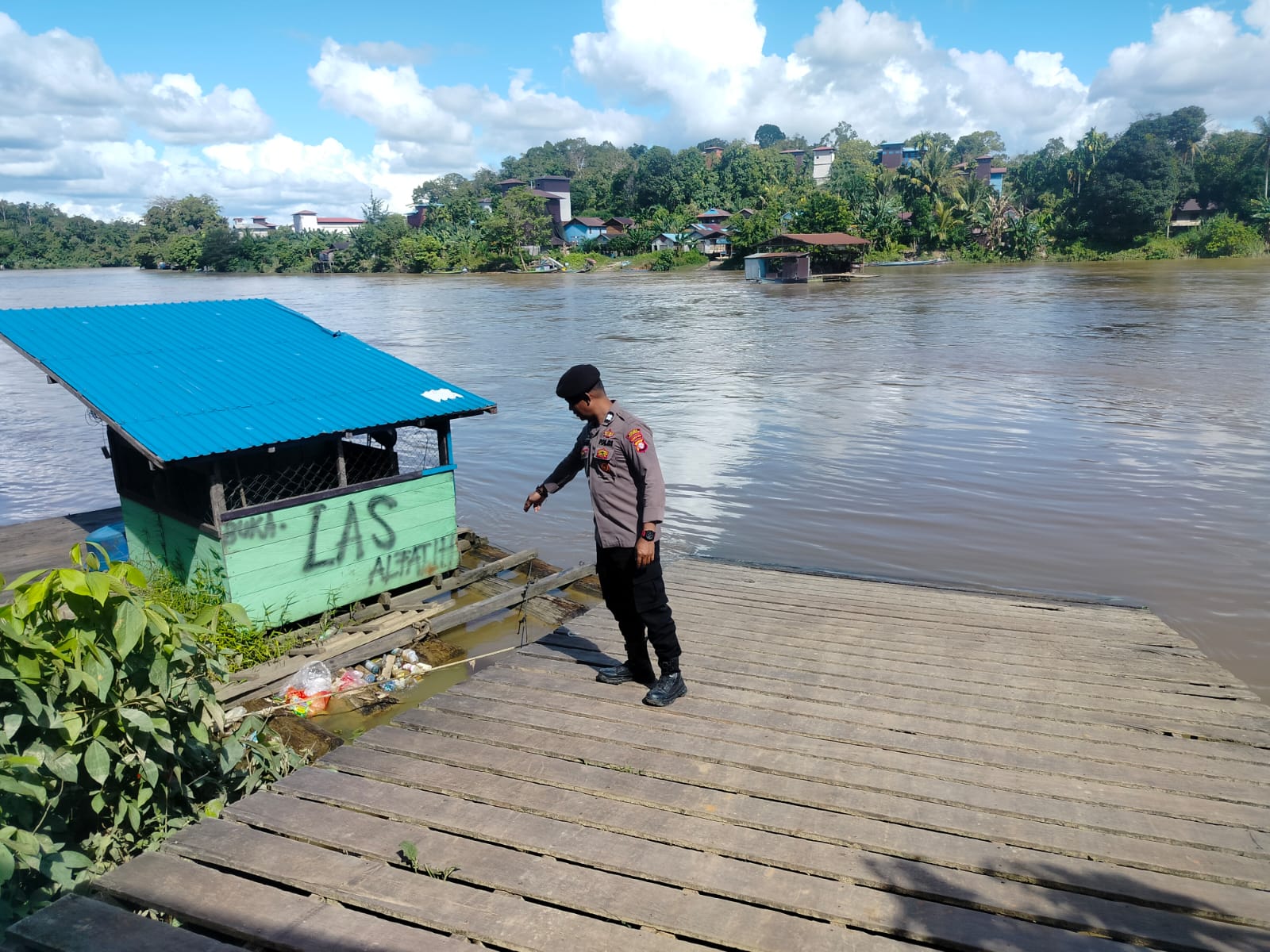 DAS Katingan dalam Pengawasan Aktif Polsek Marikit