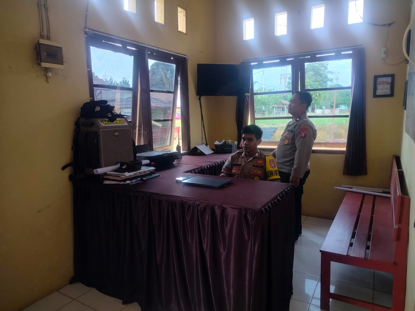 Kesiapsiagaan Maksimum: Polsek Marikit Jaga Mako Tetap Aman dan Terkendali