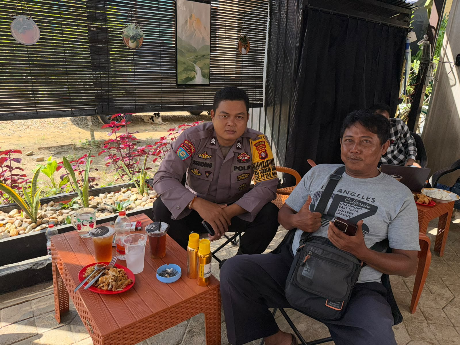 Lewat Sambang Bhabinkamtibmas Ajak Warga Wujudkan Kamtibmas Kondusif