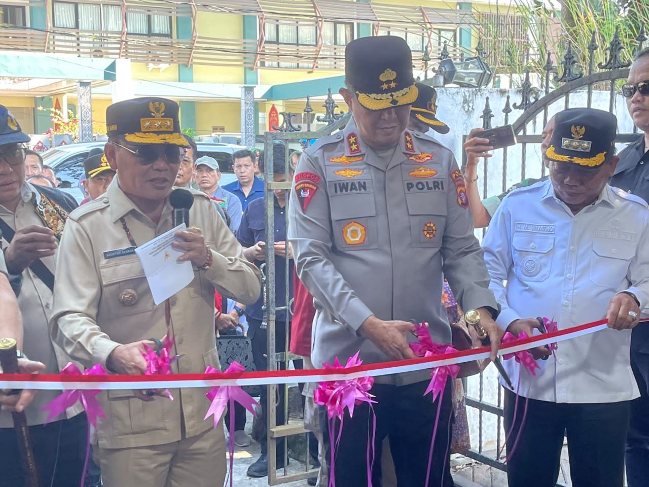 Kapolda Kalteng Dukung Pembangunan Dermaga Water Front City di Kuala Kapuas