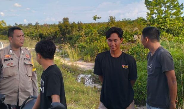 Polsek Katingan Tengah Sambang Kamtibmas