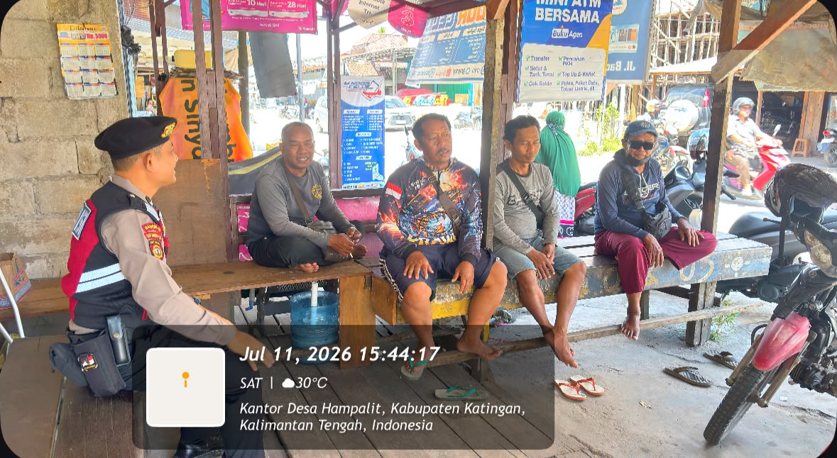 Personel Samapta Laksanakan Patroli Siang, Antisipasi Gangguan Kamtibmas.
