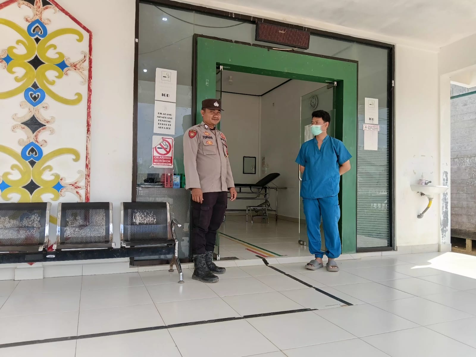PATROLI SIANG JAGA KAMTIBMAS, POLSEK MARIKIT HADIR BERIKAN RASA AMAN KEPADA MASYARAKAT