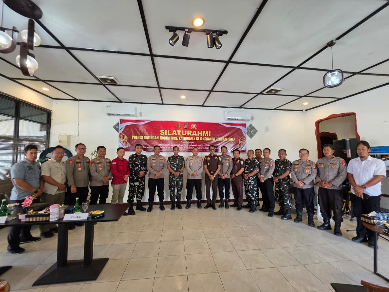 Perkuat Soliditas, Kapolres, Dandim, dan Kajari Katingan Eratkan Sinergi