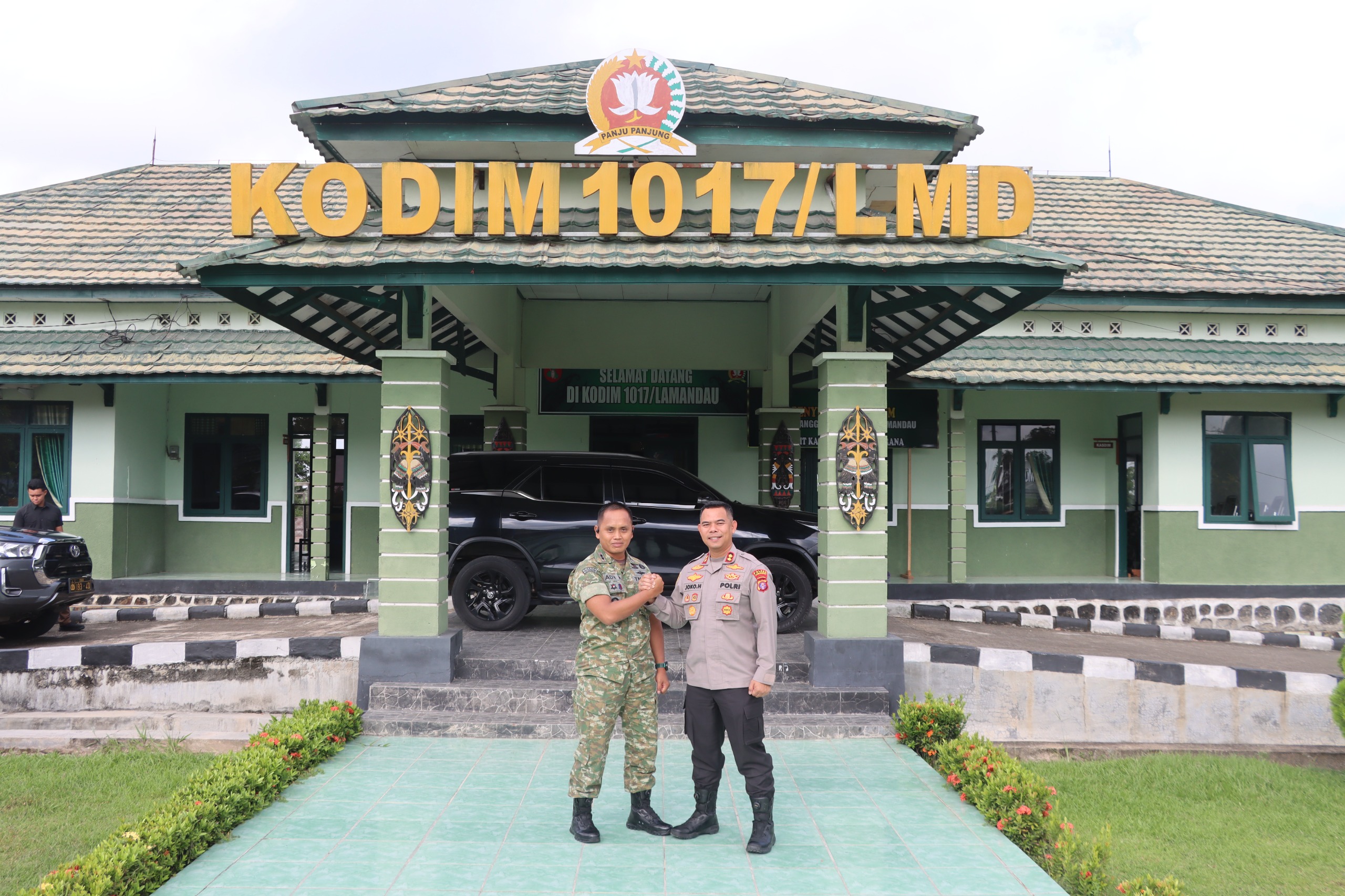 Kapolres Lamandau Perkuat Sinergitas Bersama Kejaksaan dan Kodim 1017/Lamandau
