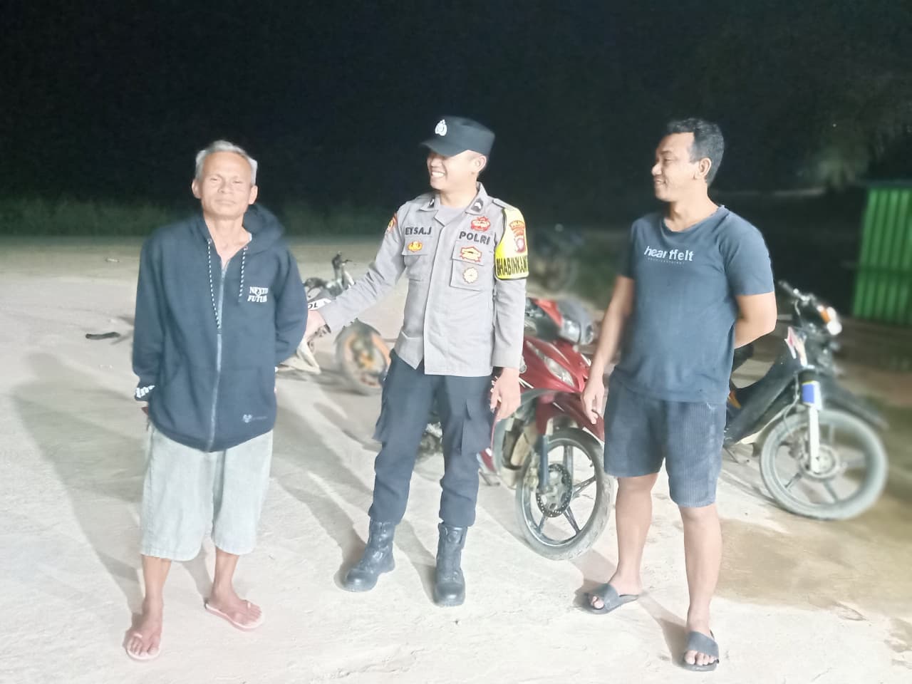 Polsek Lamandau Sambangi Masyarakat, Pererat Silaturahmi dan Jaga Kamtibmas