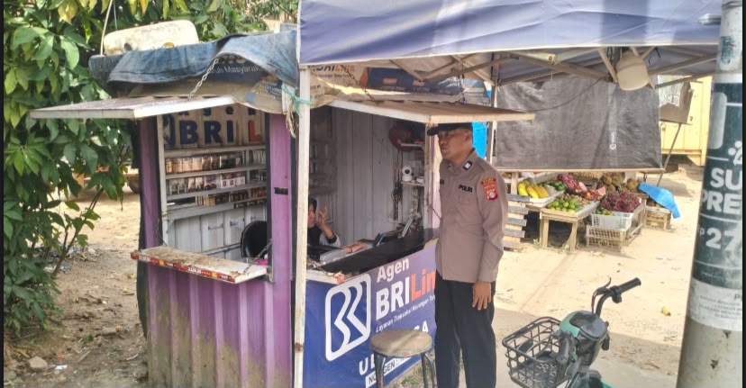 Polsek Katingan Tengah Sambang Kamtibmas