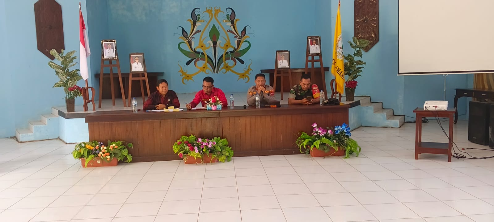 Kapolsek Delang Hadiri Rapat Persiapan Peringatan HUT Ke-81 Kemerdekaan RI Tahun 2026