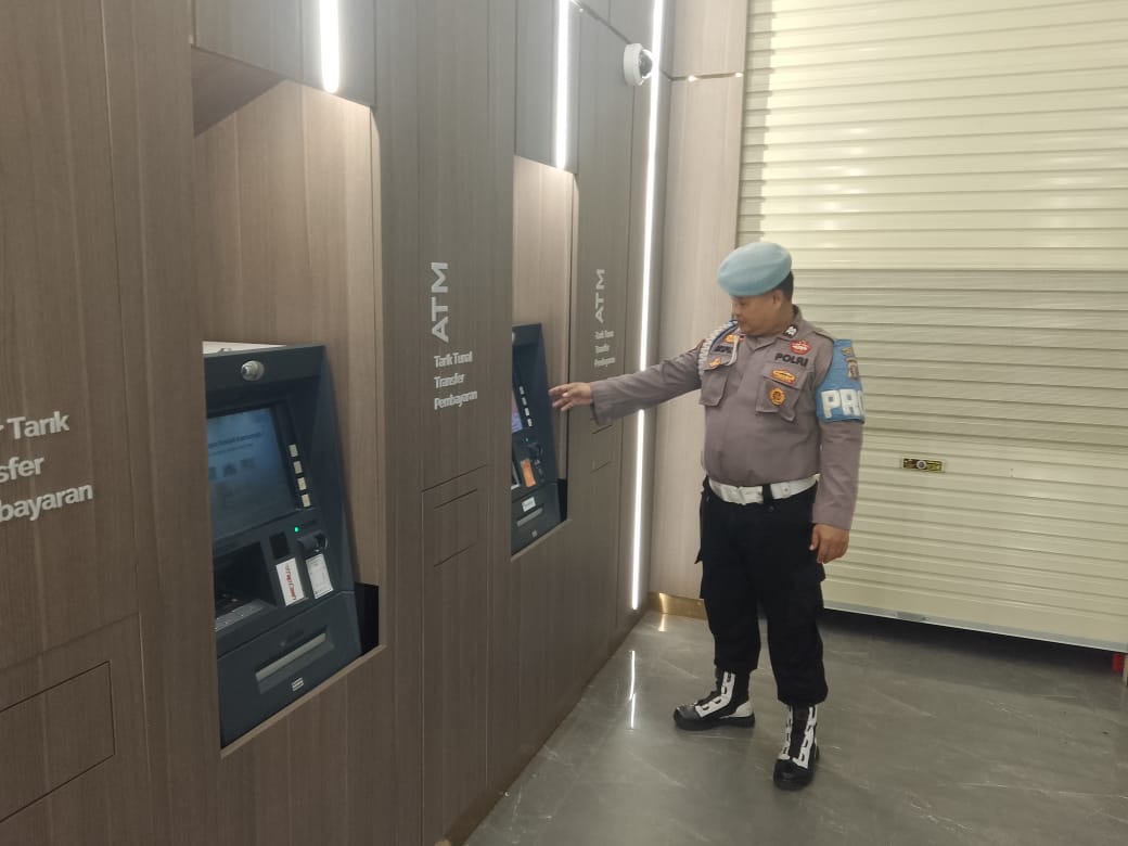 Polsek Bulik Monitoring ATM dan Perbankan, Jaga Keamanan Transaksi Masyarakat