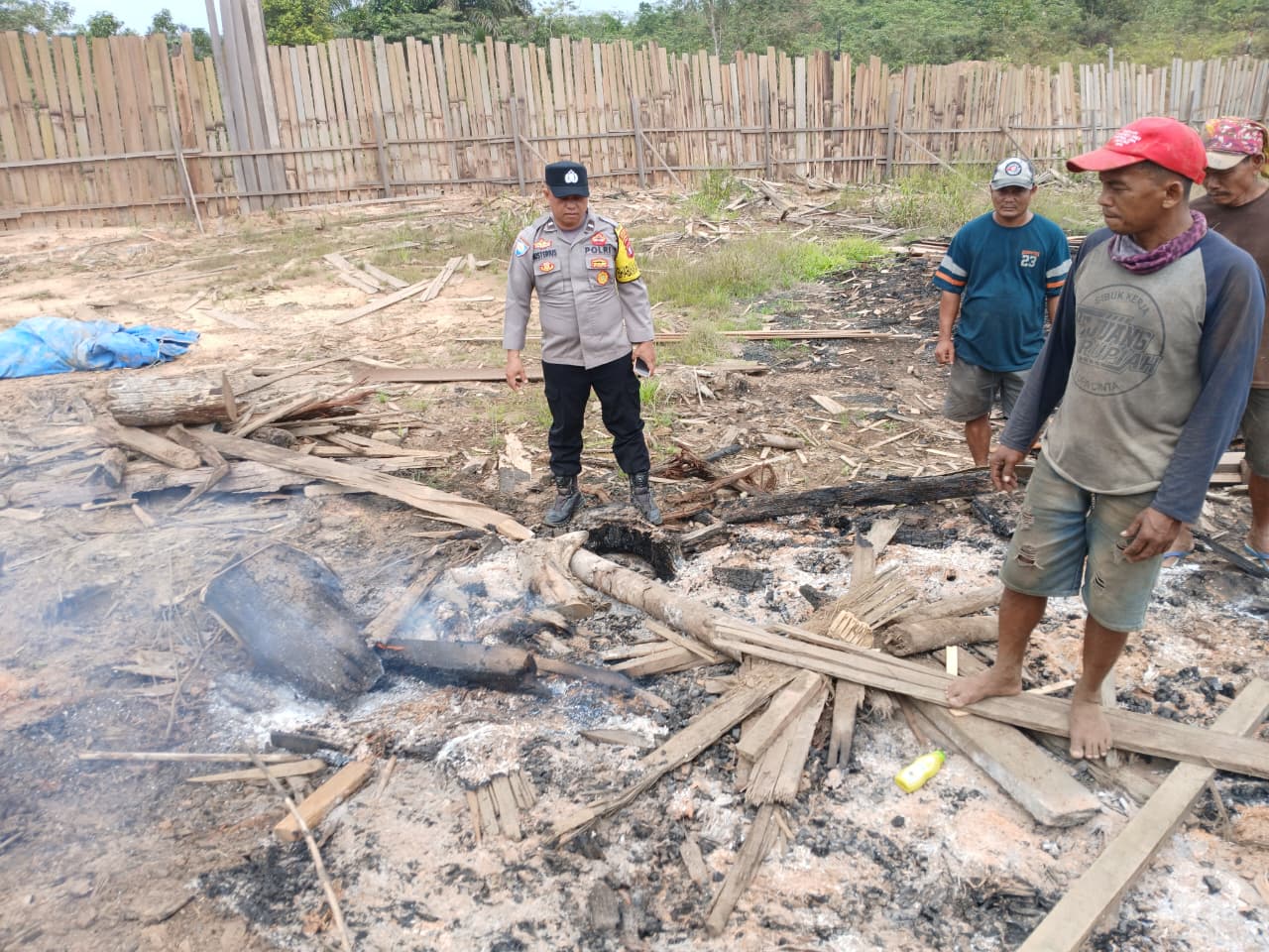 Polisi Respon Cepat Hotspot di Sanaman Mantikei, Titik Api Berhasil Dipastikan Terkendali