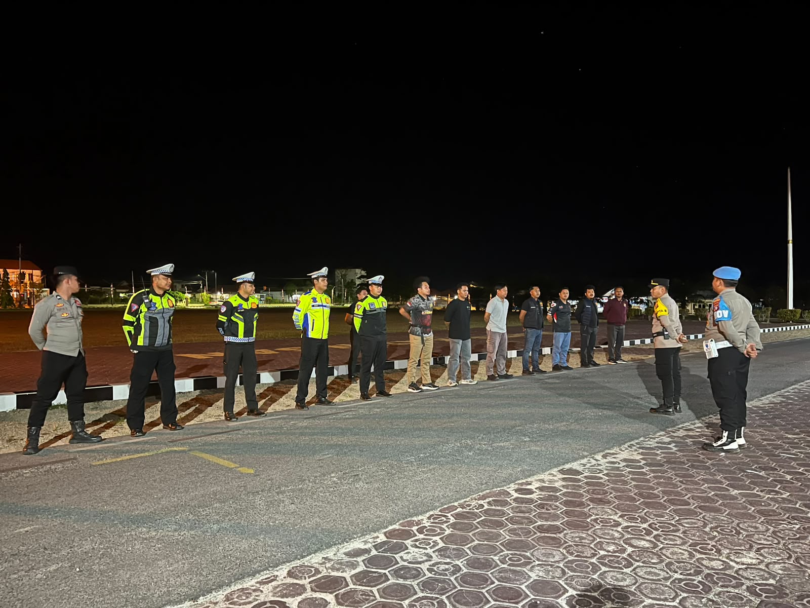 Jaga Keamanan, Pamapta III SPKT Bersama Piket Fungsi Polres Katingan Cek Rutan