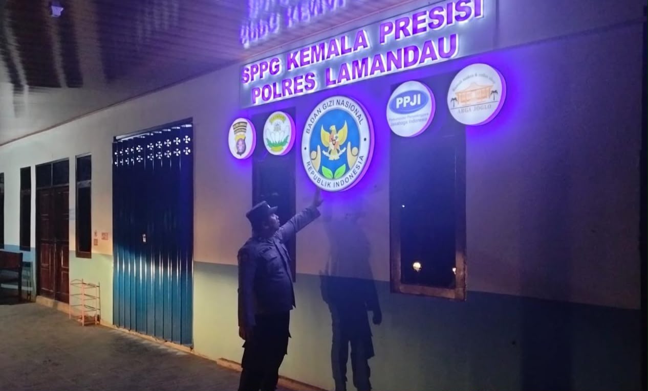 Polsek Bulik Monitoring SPPG pada Malam Hari, Pastikan Operasional Berjalan Aman