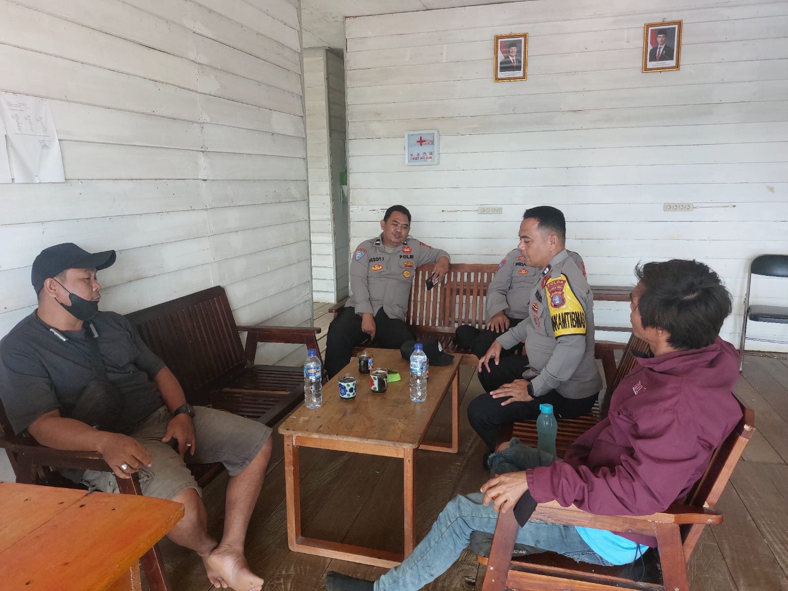 JALIN SILAHTURAHMI HUMANIS, POLSEK MARIKIT CIPTAKAN KAMTIBMAS SEJUK