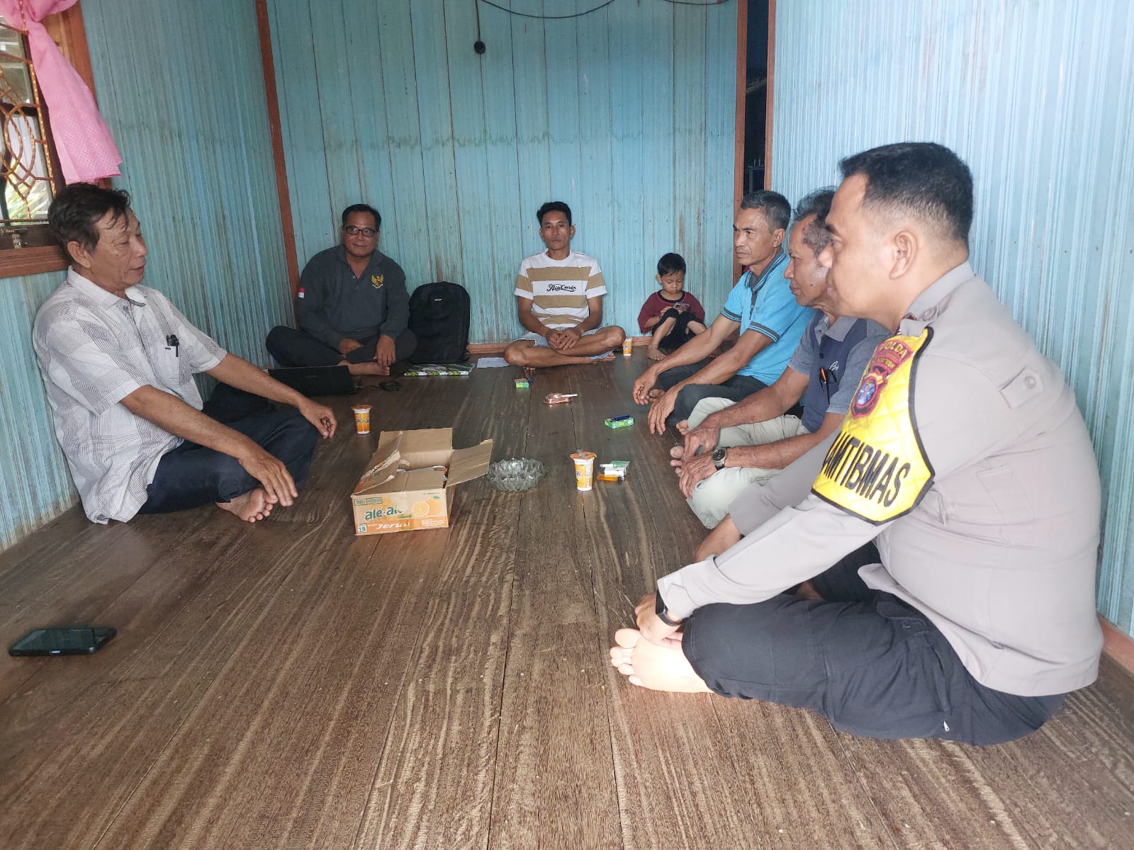 JALIN SILAHTURAHMI HUMANIS, POLSEK MARIKIT CIPTAKAN KAMTIBMAS SEJUK