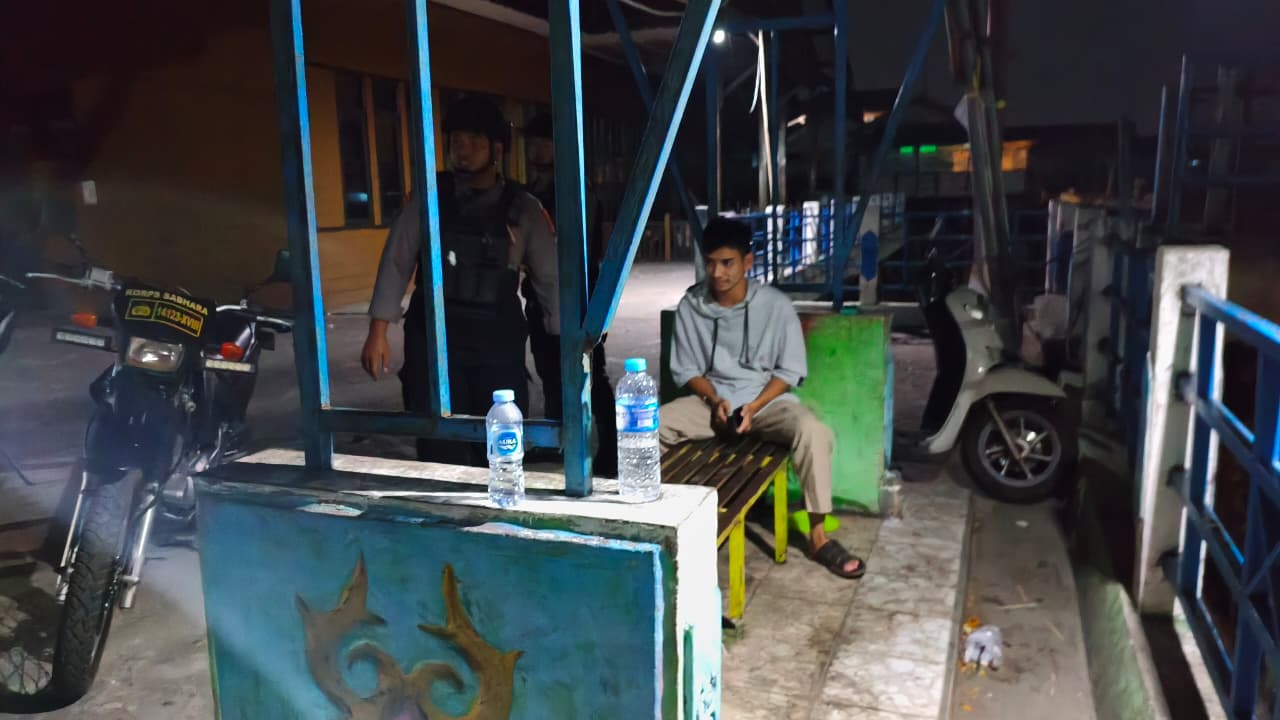 Pastikan Malam Aman dan Nyaman, Ditsamapta Polda Kalteng Gencarkan Patroli Harkamtibmas