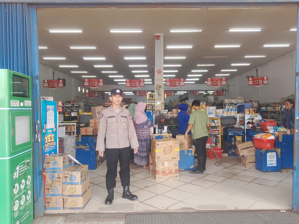 Polsek Bulik Sambangi Pertokoan, Tingkatkan Kehadiran Polri