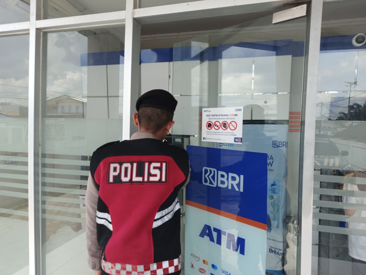Sat Samapta Polres Lamandau Patroli Bank dan ATM, Cegah Potensi Gangguan Kamtibmas