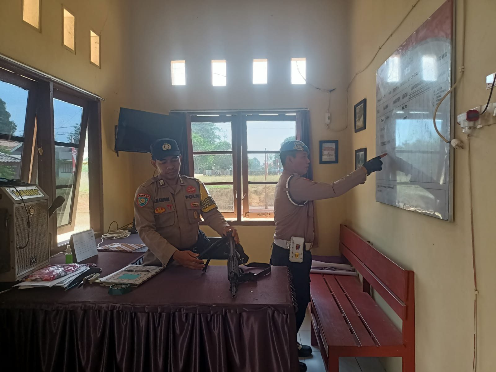 Polsek Marikit Rawat Harmoni Wilayah Lewat Sistem Jaga yang Kuat