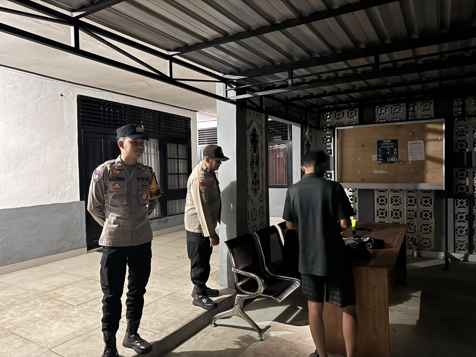 Jaga Kamtibmas, Polsek Tewang Sangalang Garing dan Pulau Malan Tingkatkan Patroli Malam.