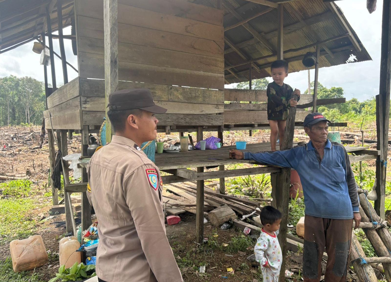 Patroli Dialogis, Upaya Polsek Katingan Tengah Cipkon Kamtibmas aman