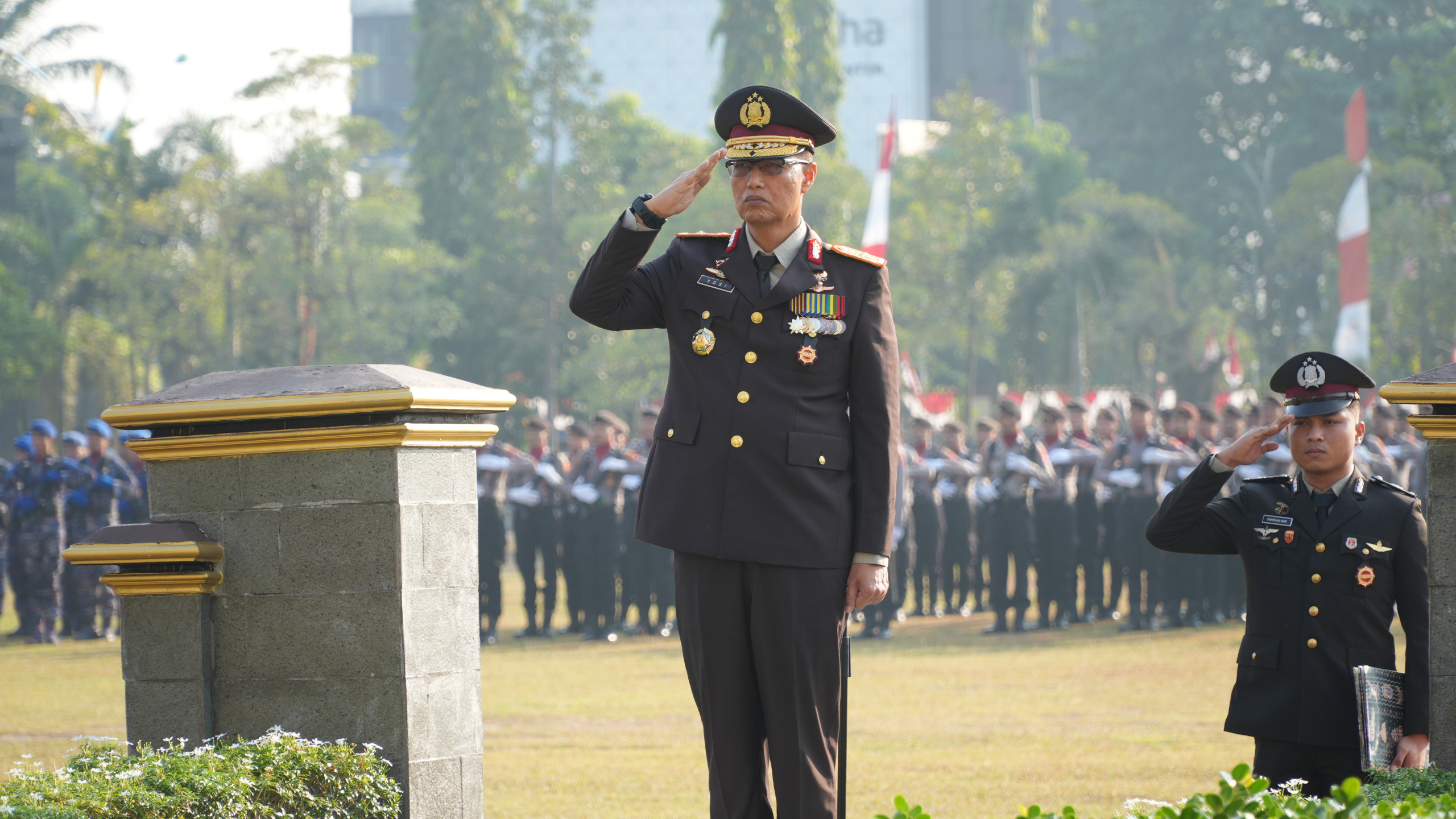 Wakapolda Kalteng Pimpin Upacara HUT ke-81 Kemerdekaan RI