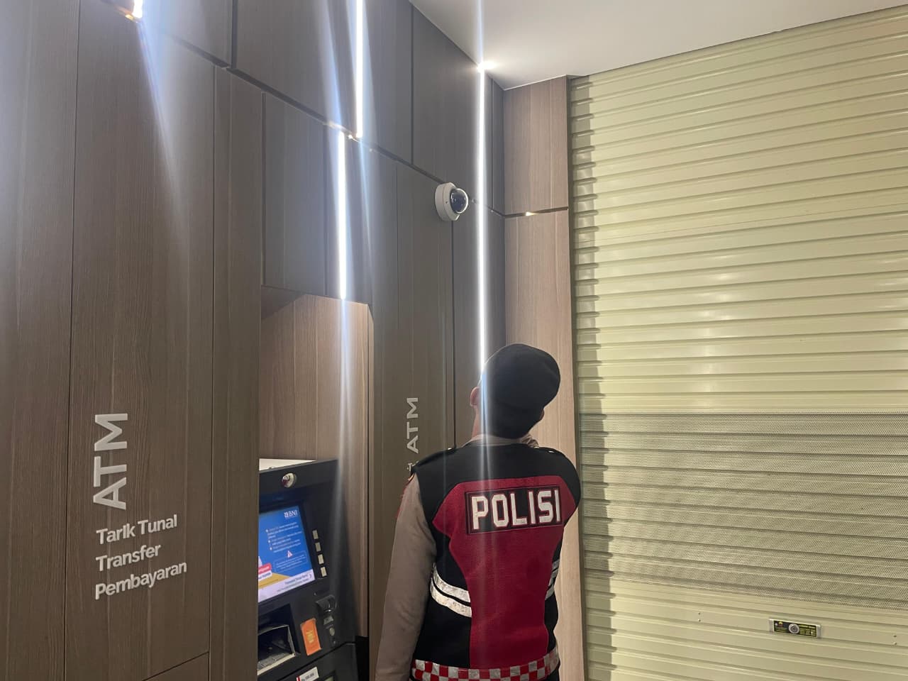 Sat Samapta Polres Lamandau Patroli ATM, Pastikan Situasi Kamtibmas Tetap Kondusif
