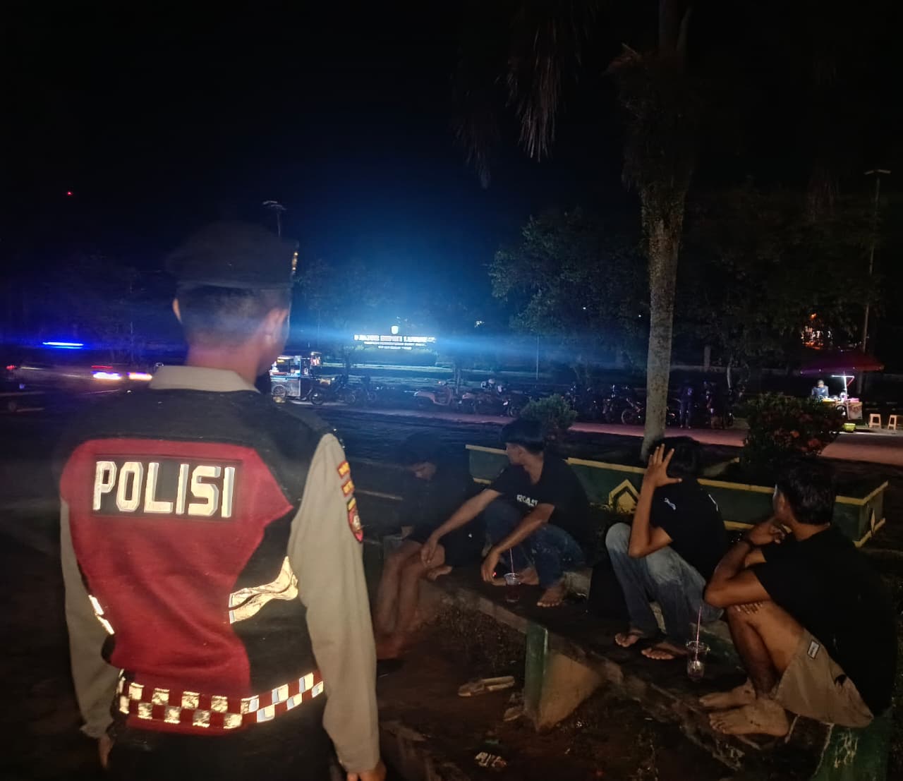 Sat Samapta Polres Lamandau Beri Imbauan kepada Pemuda, Ajak Jaga Kamtibmas