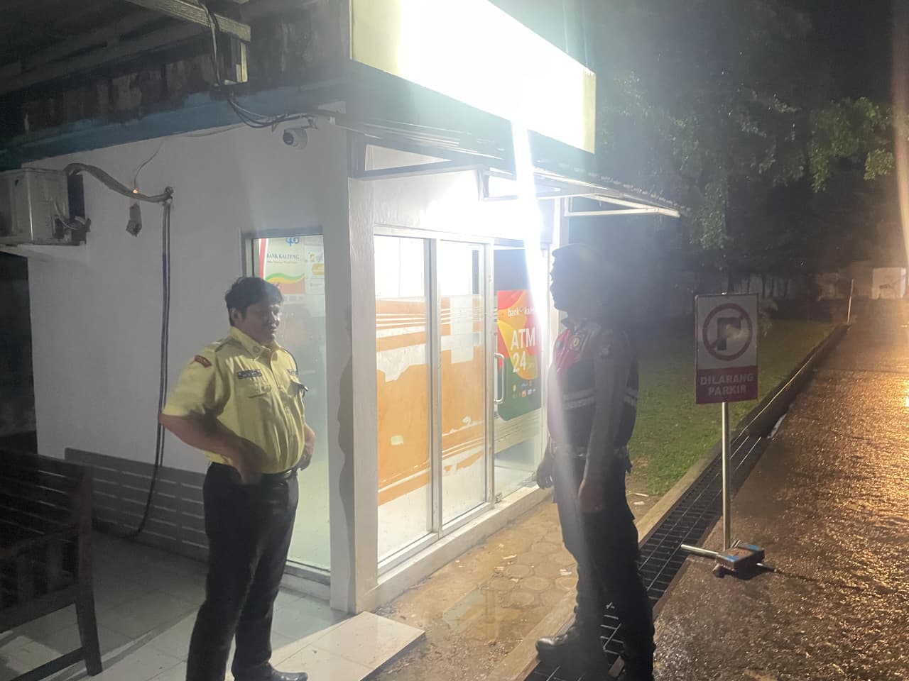 Sat Samapta Polres Lamandau Dialogis dengan Petugas Keamanan, Perkuat Sinergi Jaga Kamtibmas