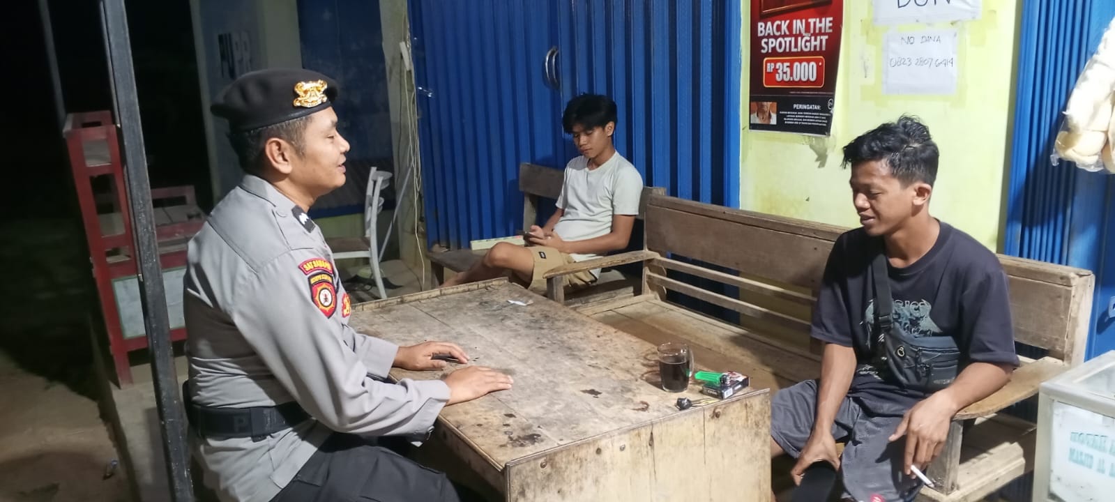 Polsek Lamandau Sambangi Pemuda, Perkuat Peran Generasi Muda Jaga Kamtibmas