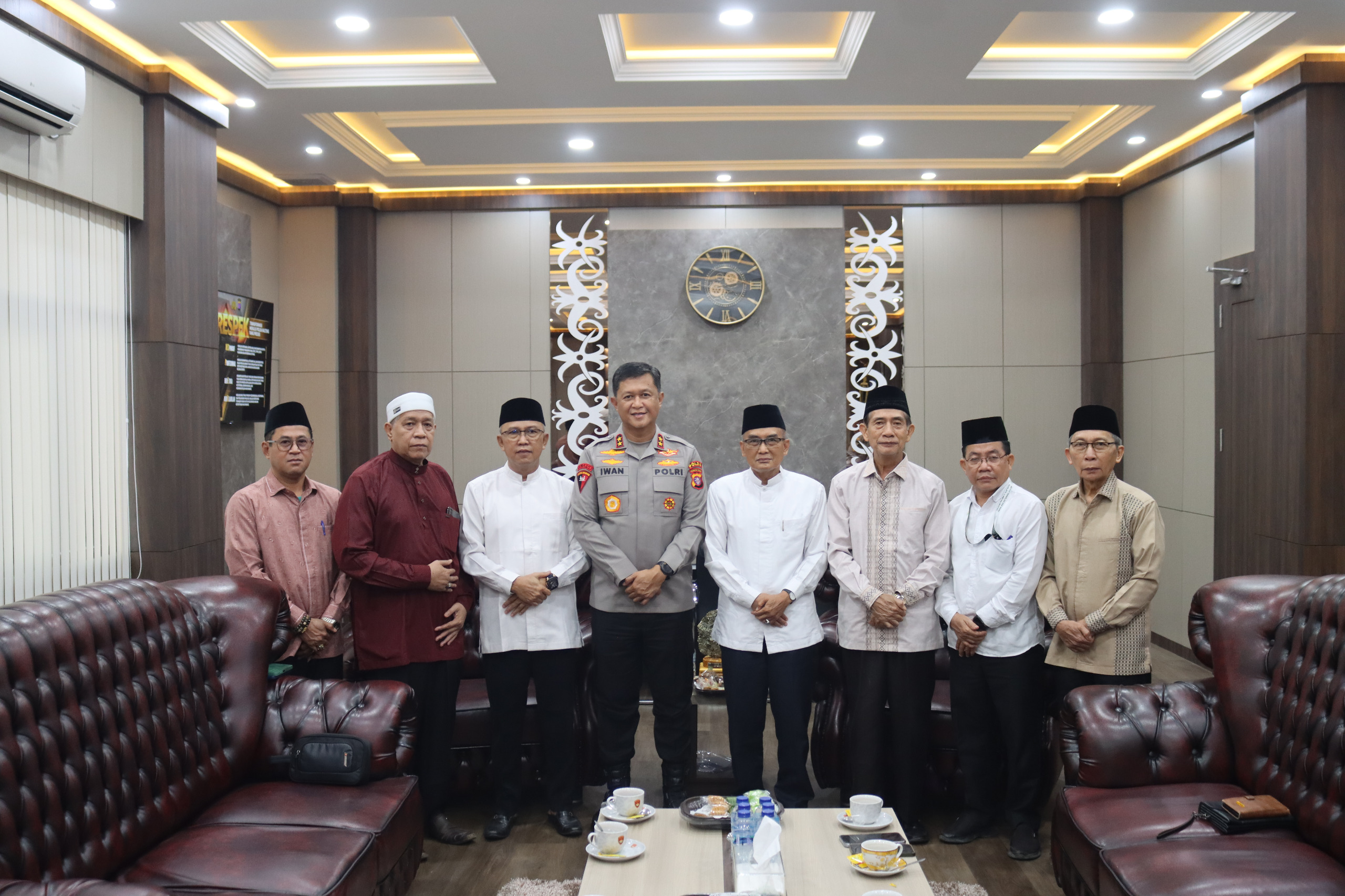 Kapolda Kalteng Terima Audiensi PWNU, Perkuat Sinergitas Bersama Ulama dan Umara Jaga Kebangsaan