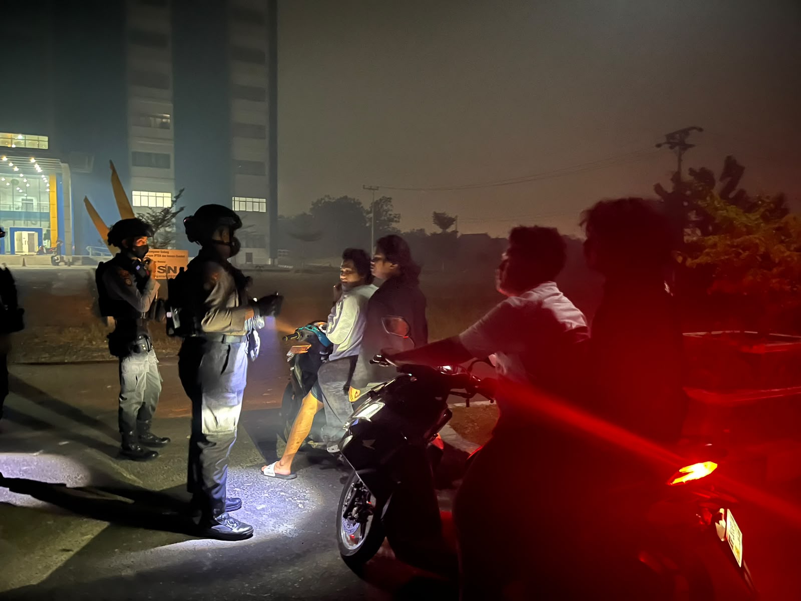 Patroli Perintis Presisi Ditsamapta Polda Kalteng Intensifkan Harkamtibmas, Cegah Aksi Premanisme di Palangka Raya