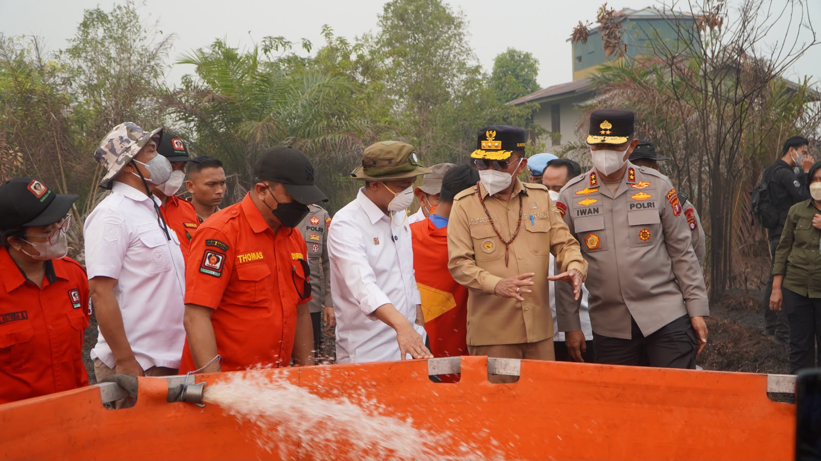 Sinergi Lintas Sektor, Perkuat Penanganan Karhutla di Kalteng