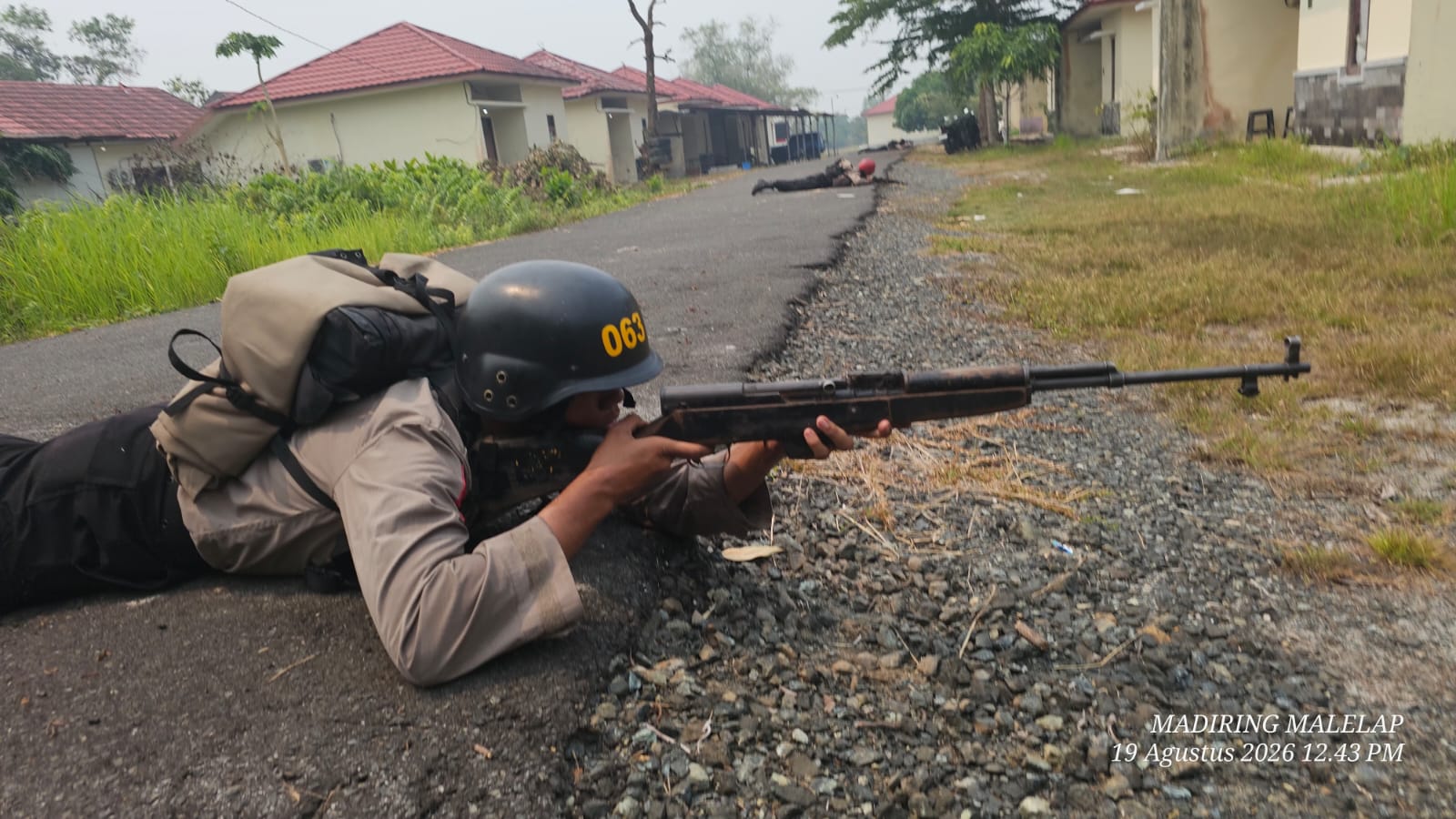 Alarm Stelling, Siswa Diktukba SPKT Polri T.A. 2026 SPN Polda Kalteng Tingkatkan Kesiapsiagaan